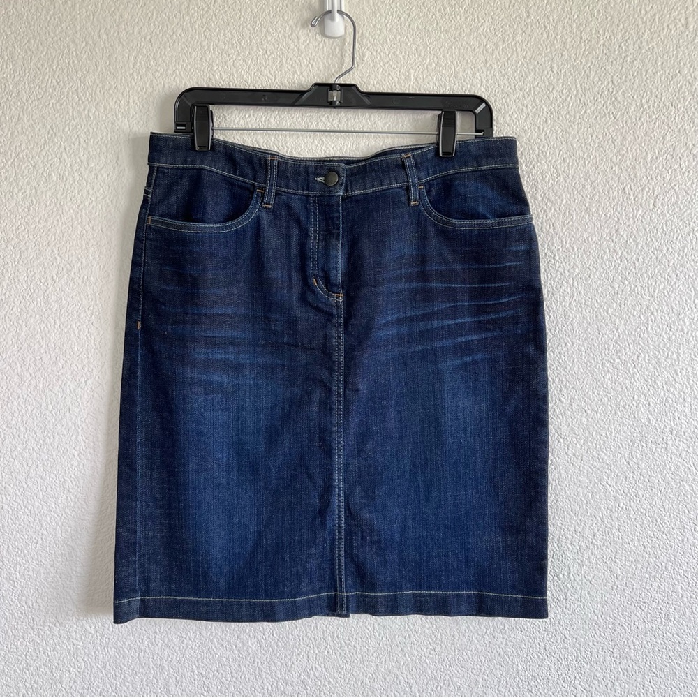 Eileen Fisher Women’s Pencil Denim Jean Skirt